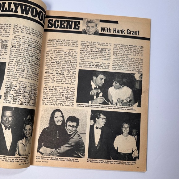 Vintage 1970 Movie Mirror Magazine • Liz Taylor Drama • Hollywood Gossip Gold - Picture 4 of 13